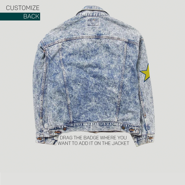 Denim Jacket (Customize with Our Badges MAX 3)